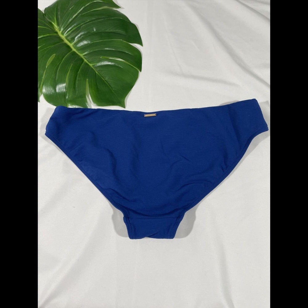 NEW Sea‎ Level Riviera Rib Mid Bikini Bottoms in Ocean Blue [SZ 10 US ] - Picture 8 of 12
